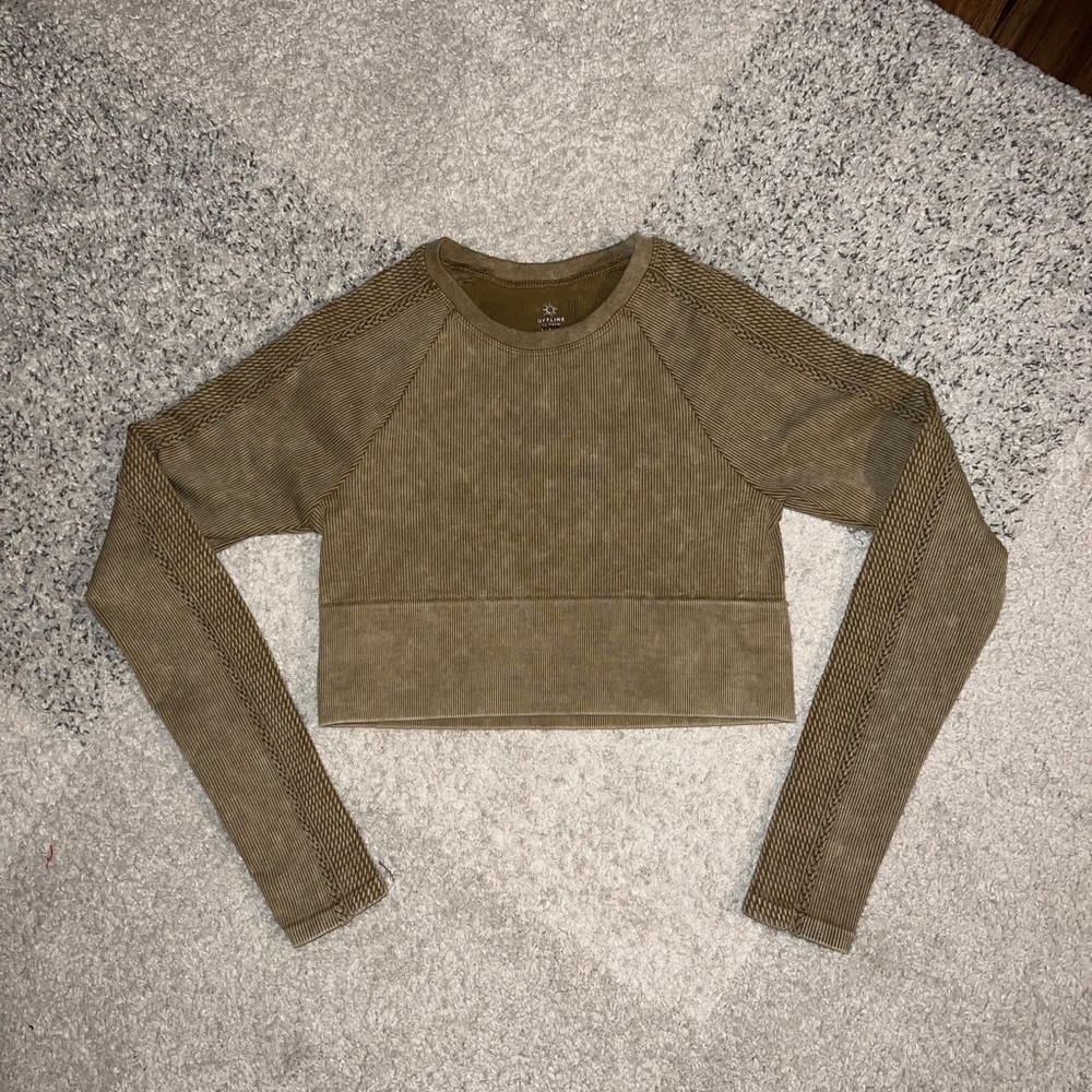 Offline by Aerie Cropped Long Sleeve